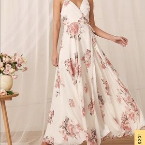 Floral maxi dress